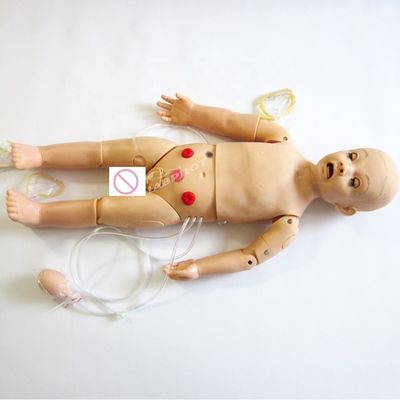 Εκπαιδευτικός προσομοιωτής πρώτων βοηθειών και ακρόασης μεγέθους ζωής για 1χρονο παιδί PALS