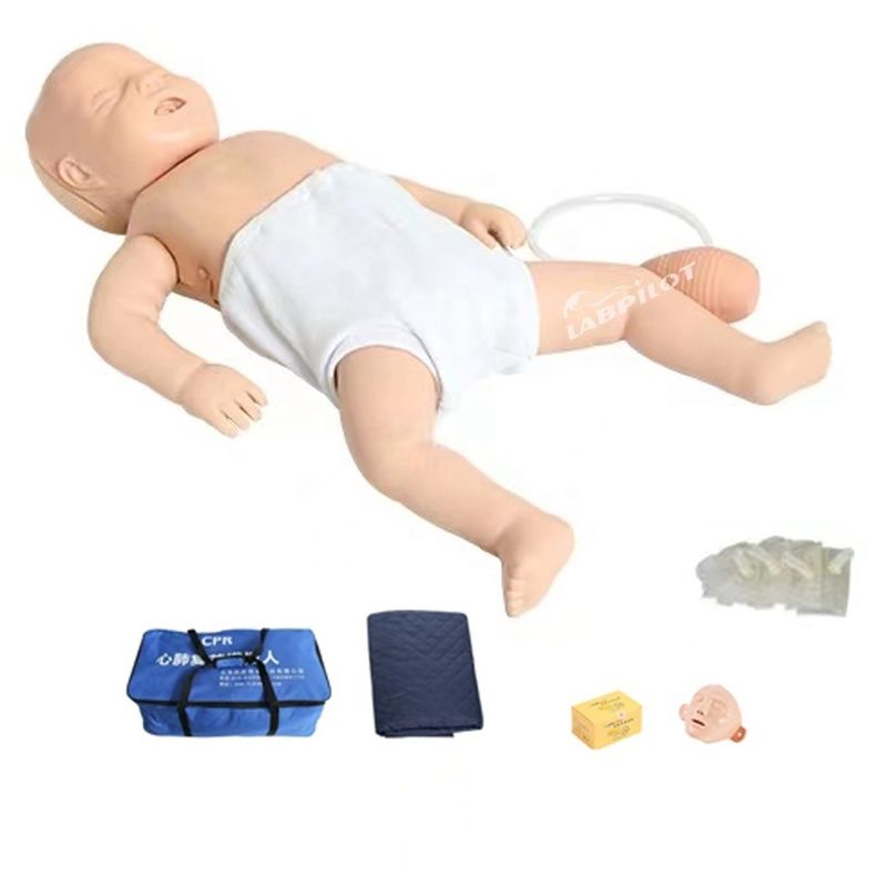 Ανθρώπινο μέγεθος βρέφος CPR εκπαίδευση κούκλα πρώτες βοήθειες φροντίδα μωρών ανδρείκελο παιδιατρική διδασκαλία κούκλα