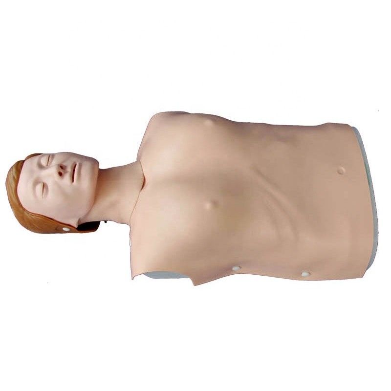 Εκπαίδευση CPR μισού σώματος Μανουκέλιο για νοσοκομειακή κλινική και πανεπιστημιακή πρακτική τεχνικής CPR
